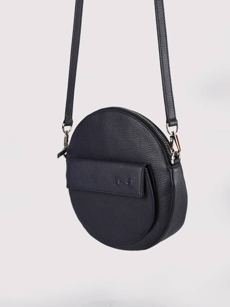 Cross Body Tas Dorine Leder Nathan baume Blauw nathan 96KW3061 ander zicht 2